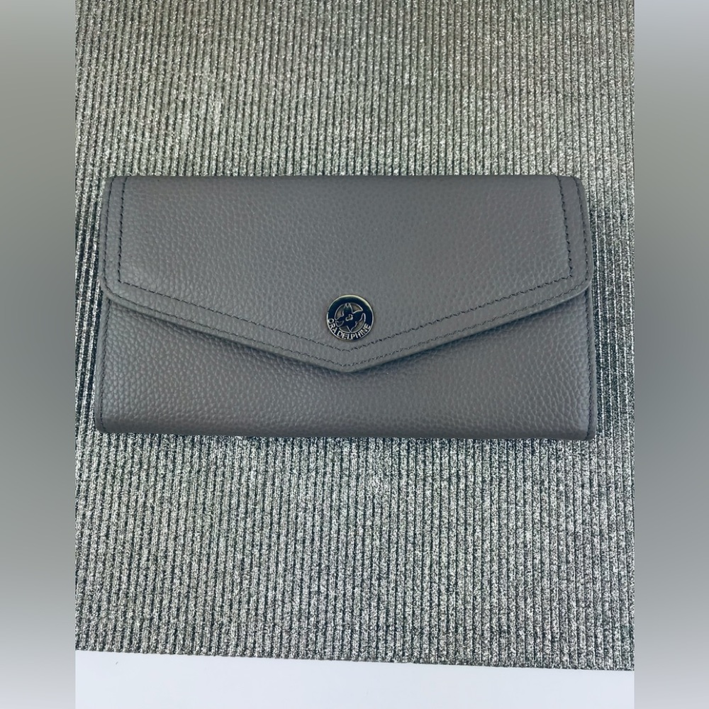 Ora Delphine- Taupe Color Wallet - Picture 2 of 13